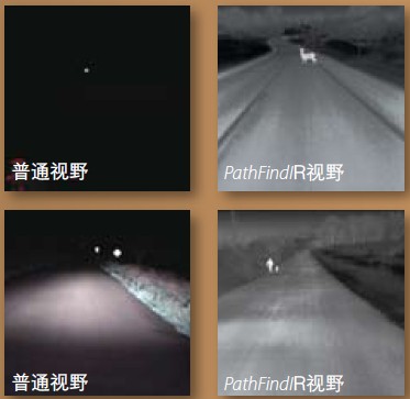 FLIR PathFindIR夜晚视野