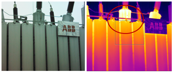 红外热像仪用于变电站检测