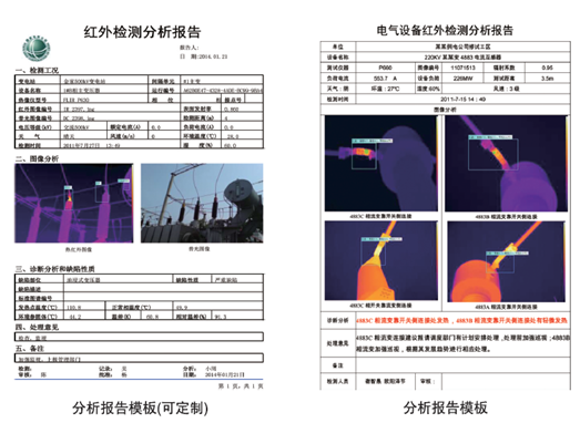 谱盟红外热成像检测报告